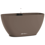 NAVIO Color 20 Nutmeg 39x19x(H)18.3cm Self-Watering Planter-Cachepot LECHUZA Complete - Automatic Watering Round Planters