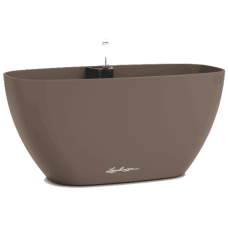 NAVIO Color 20 Nutmeg 39x19x(H)18.3cm Self-Watering Planter-Cachepot LECHUZA Complete - Automatic Watering Round Planters