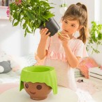 Αυτοποτιζόμενη Παιδική Γλάστρα OJO LECHUZA Playmobil Αυτοποτιζόμενη Γλάστρα OJO LECHUZA Playmobil