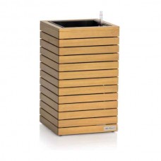 PALO Wood 35 HIGH Ξύλινη Αυτοποτιζόμενη Γλάστρα 35x35x59cm LECHUZA - Αυτοποτιζόμενες Γλάστρες & Κασπώ