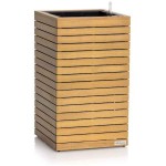 PALO Wood 45 HIGH Wood Self-Watering Planter 44x44x77cm LECHUZA Complete