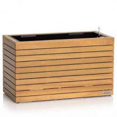 PALO WIDE 80 LOW Ξύλινη Αυτοποτιζόμενη Ζαρντινιέρα 79x37x46cm LECHUZA - Αυτοποτιζόμενες Ζαρντινιέρες & Κασπώ