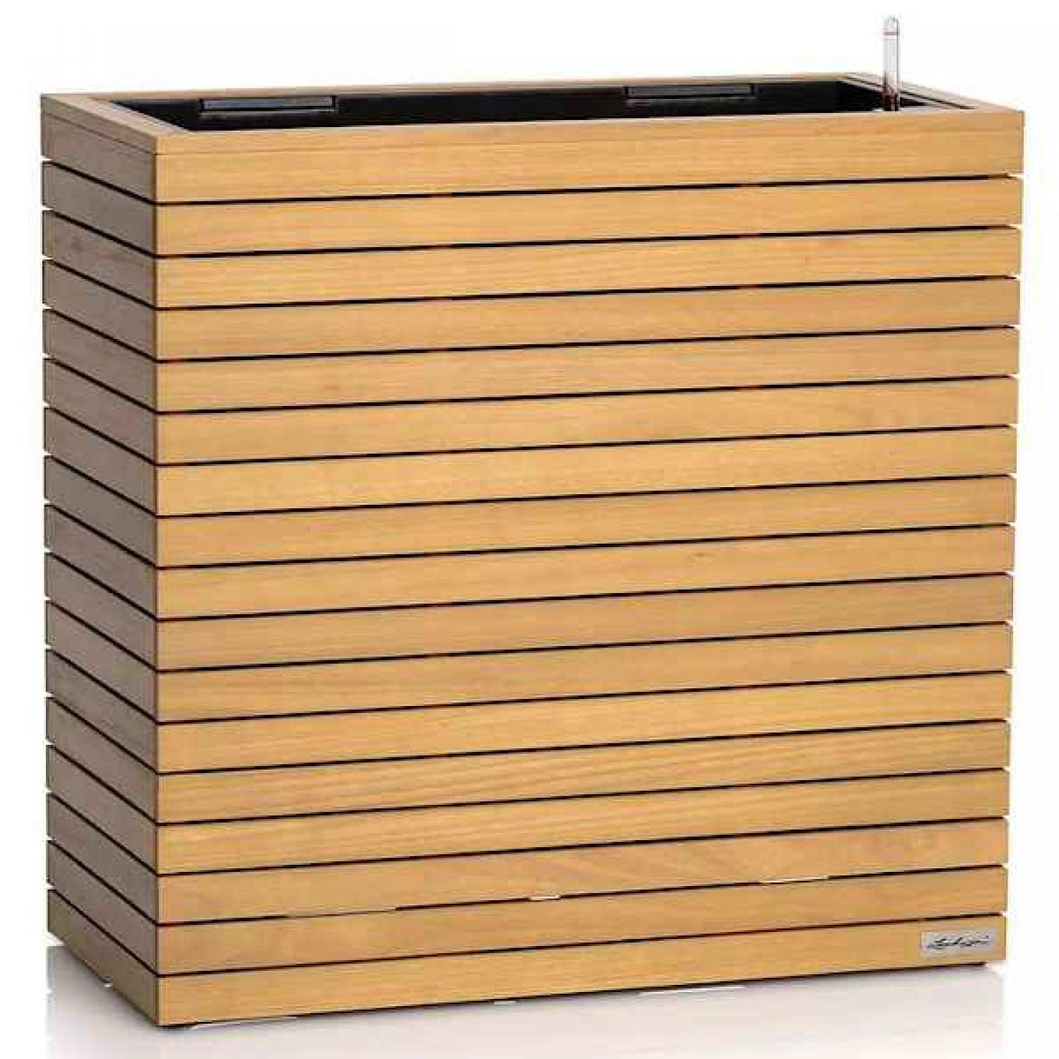 PALO WIDE 80 HIGH Ξύλινη Αυτοποτιζόμενη Ζαρντινιέρα 79x37x77cm LECHUZA - Αυτοποτιζόμενες Ζαρντινιέρες & Κασπώ