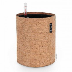 TRENDCOVER 23 Cork Light Natural Beige Ø23x26.5cm Lechuza Self-Watering Planter - Round Planters TRENDCOVER 23 Cork Light Natural Beige Ø23x26.5cm Self-Watering Planter