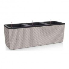 TRIO Cottage 30 Καφέ Άμμου 100x32x(Υ)34cm Lechuza Αυτοποτιζόμενη Ζαρντινιέρα & Κασπώ - Αυτοποτιζόμενες Ζαρντινιέρες & Γλάστρες