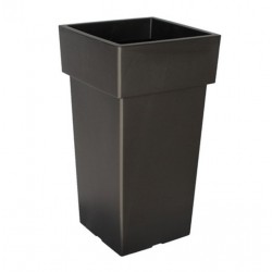 Square Linea Tall Flower Pot Anthracite Colour 50cm x 27cm x 27cm Square Linea Tall Flower Pot Anthracite Colour 50cm x 27cm x 27cm | Kipogeorgiki