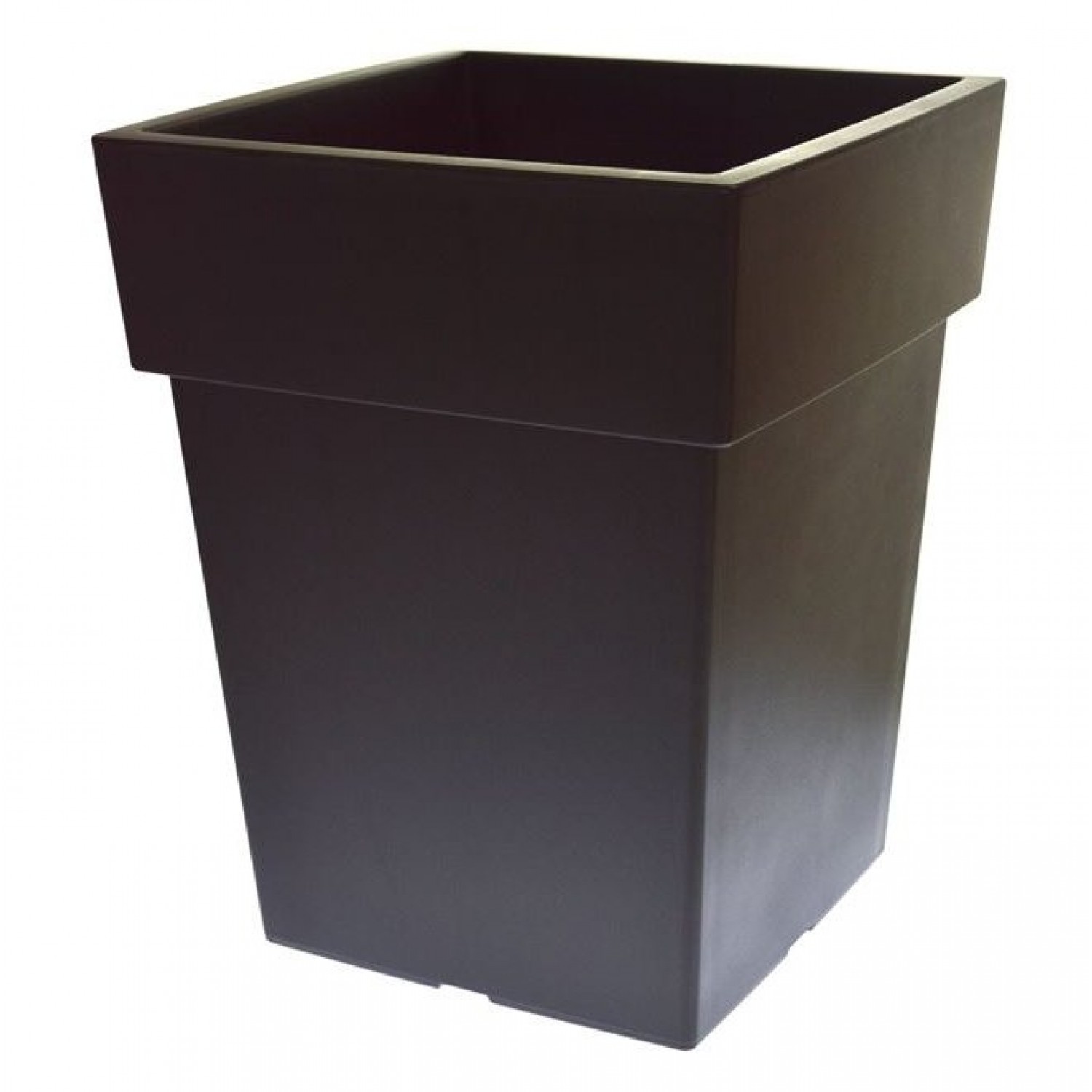 Square Linea Low Flower Pot  Anthracite  Colour 34cm x 27cm x 27cm      |kipogeorgiki.gr Square Linea Low Flower Pot  Anthracite  Colour 34cm x 27cm x 27cm      |kipogeorgiki.gr