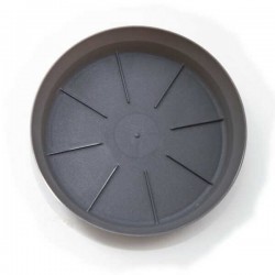 Πιάτο Micplast Ανθρακί N88P Γλάστρας N88 - Πιάτα Στρογγυλών Γλαστρών Πιάτο Micplast Ανθρακί N88P Γλάστρας N88
