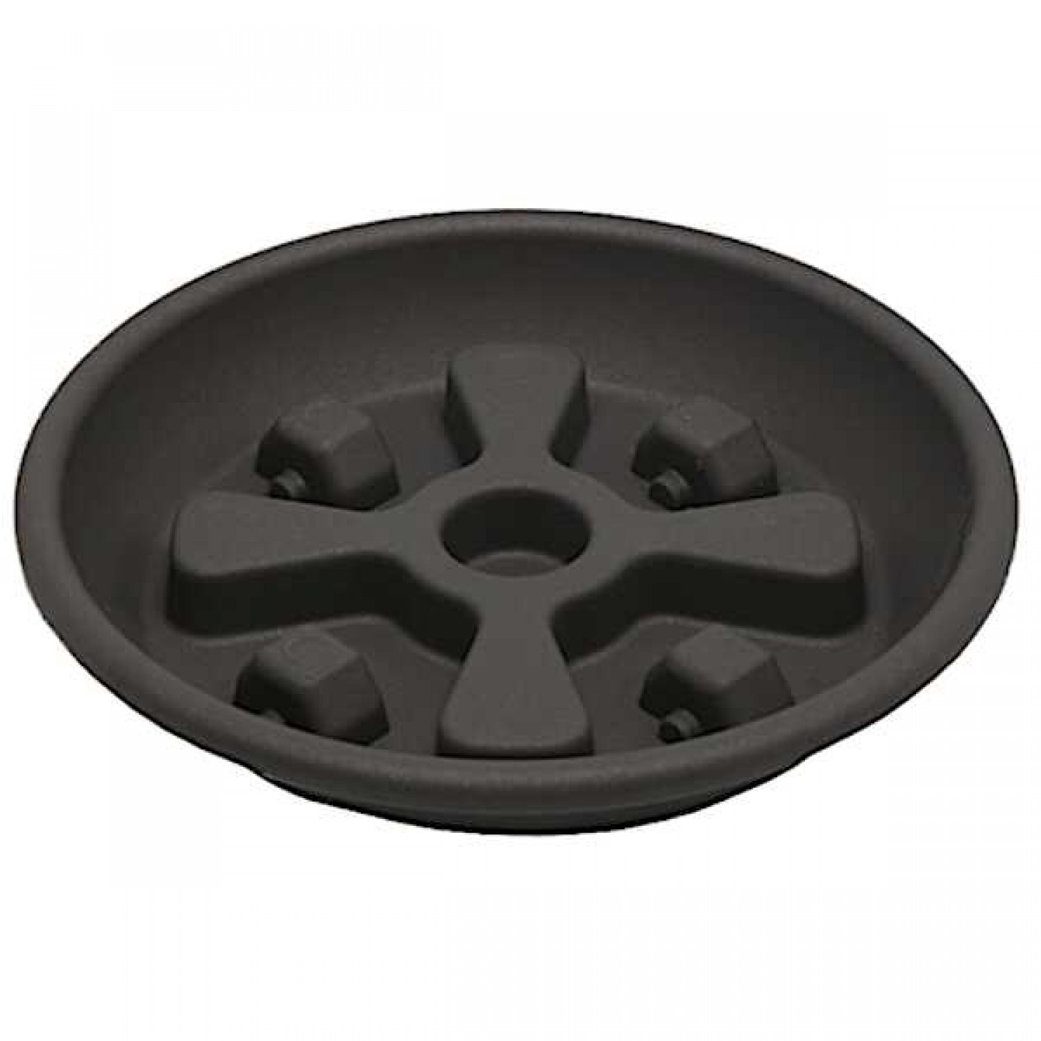Saucer Wheels WS35 Anthracite Pot N88 Micplast