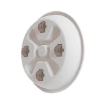 Saucer Wheels WS35 Granite Pot N88 - Micplast Plastic Round Pots & Saucers Saucer Wheels WS35 Granite Pot N88 Micplast