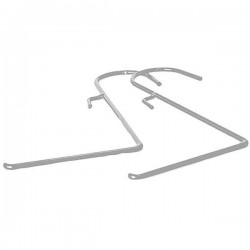 Window Box Metal Wall Bracket White for Mojito Planters