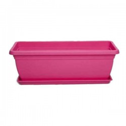 Πλαστική Ζαρντινιέρα Mojito 40 Φούξια 40x20x(Υ)17cm - Αδιάβροχες Πλαστικές Ζαρντινιέρες Πλαστική Ζαρντινιέρα Mojito 40 Φούξια 40x20x(Υ)17cm