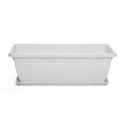 Πλαστική Ζαρντινιέρα Mojito 40 Γρανίτης 40x20x(Υ)17cm - Αδιάβροχες Πλαστικές Ζαρντινιέρες Πλαστική Ζαρντινιέρα Mojito 40 Γρανίτης 40x20x(Υ)17cm