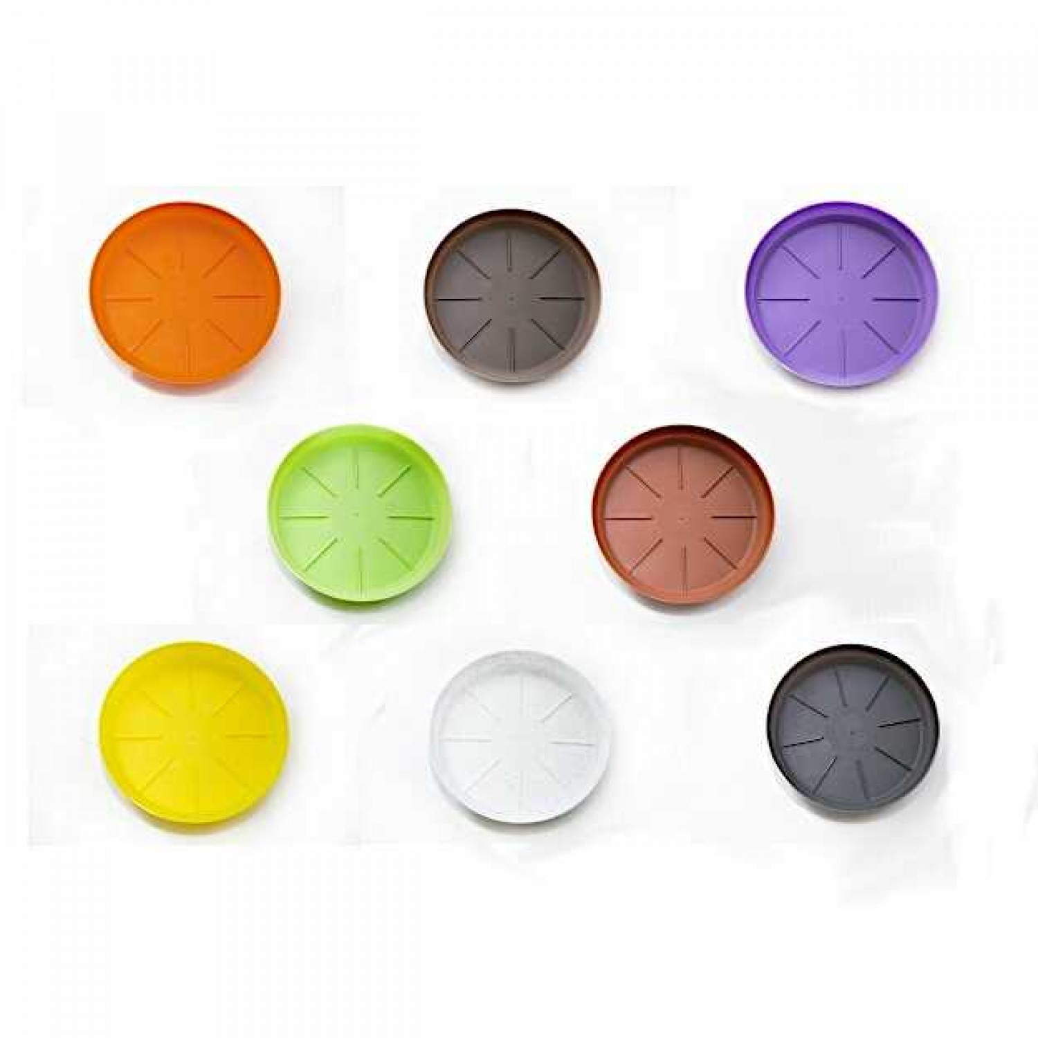 Colorful Round Pot Saucer