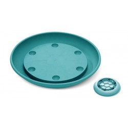 Πιάτο Γλάστρας με Ρόδες Plastona Wheels 930 Στρογγυλό - Πλαστικά Στρογγυλά Πιάτα με Ρόδες Πλαστικό Πιάτο Γλάστρας με Ρόδες Plastona Wheels 930