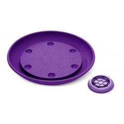 Πιάτο Γλάστρας με Ρόδες Plastona Wheels 925 Στρογγυλό - Πλαστικά Στρογγυλά Πιάτα με Ρόδες Πλαστικό Πιάτο Γλάστρας με Ρόδες Plastona Wheels 925
