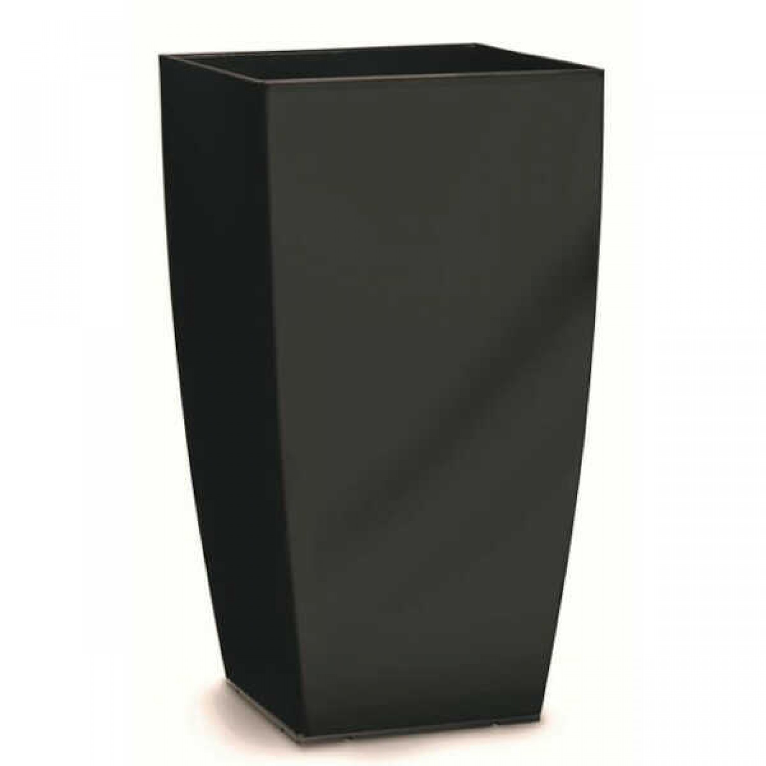 Plastic Flower Pot - Cachepot Tetra Mat 31x31x56.5cm