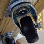 Ρόδα Περιστρεφόμενη Μονή Δ25mm Μετακίνησης Γλάστρας - Ροδάκια Γλαστρών & Ζαρντινιέρων