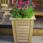 Ξύλινη Γλάστρα Κωνική 77(Υ)x65x65cm - Εμποτισμένες Τετράγωνες Ξύλινες Γλάστρες Ξύλινη Γλάστρα Κωνική 77(Υ)x65x65cm - Ξύλινες Γλάστρες