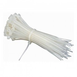 Tie Wrap Plastic White 3,6x200mm (100 pcs.) for Reeds-Sails Tie Wrap Plastic White 3,6x200mm (100 pcs.) for Reeds-Sails