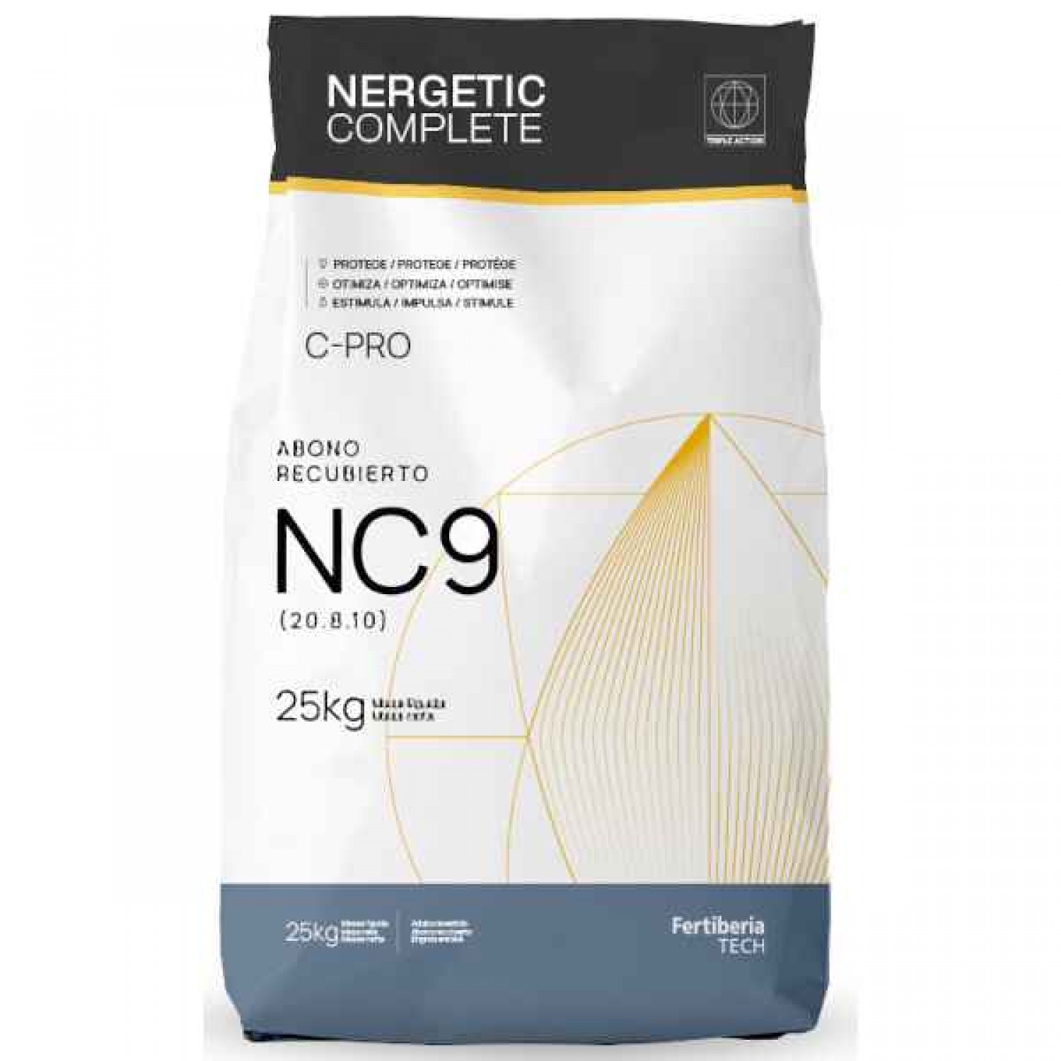 Nergetic C-PRO Λίπασμα 20-8-10 25kg Ελεγχόμενης Αποδέσμευσης - Κοκκώδη Λιπάσματα Σταδιακής Απελευθέρωσης