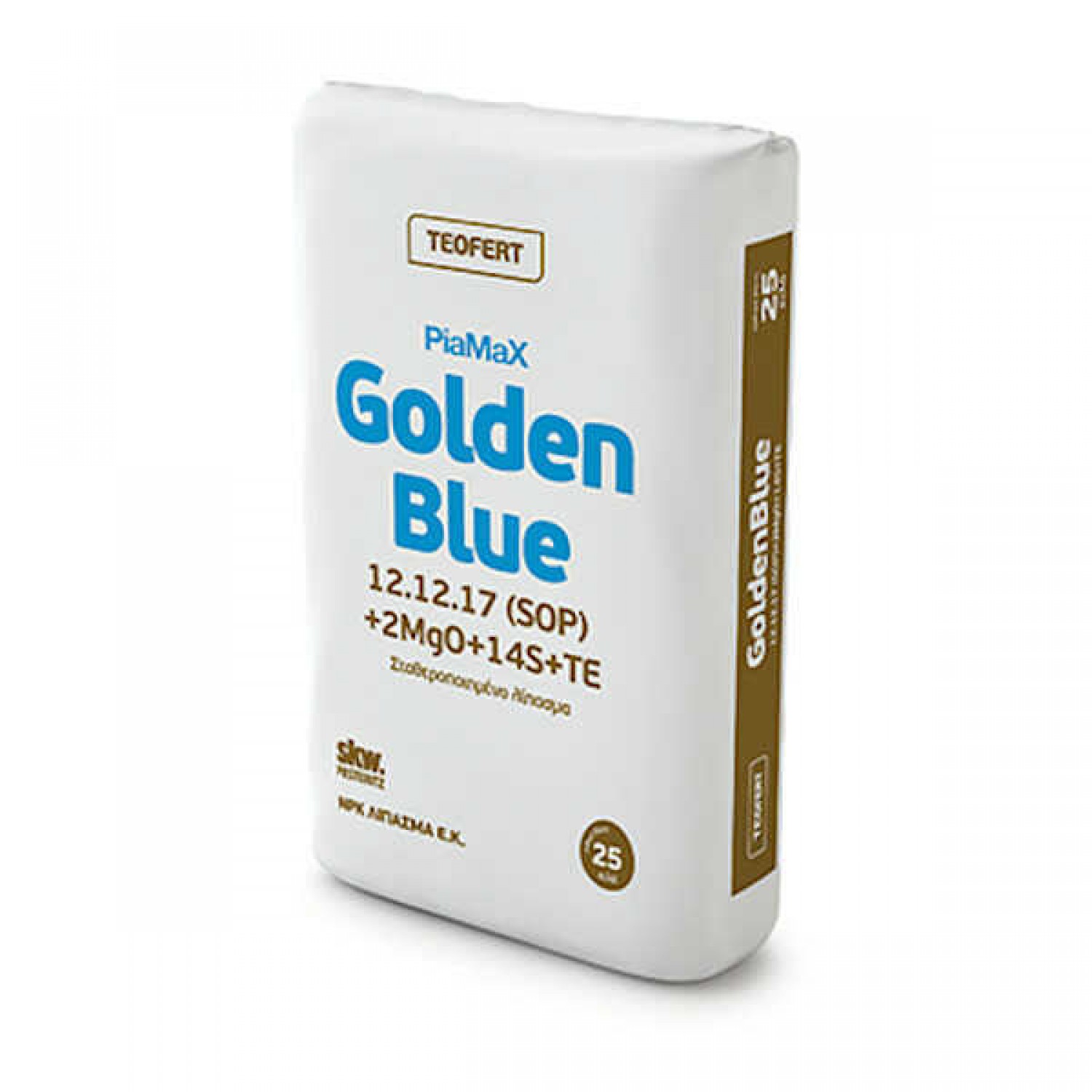 GOLDEN BLUE 12-12-17 (SOP)+2MgO+14S+TE 25kg Κοκκώδες Λίπασμα SKW-Piesteritz - Λιπάσματα Κοκκώδη Λίπασμα GOLDEN BLUE 12-12-17 (SOP)+2MgO+14S+TE 25kg SKW