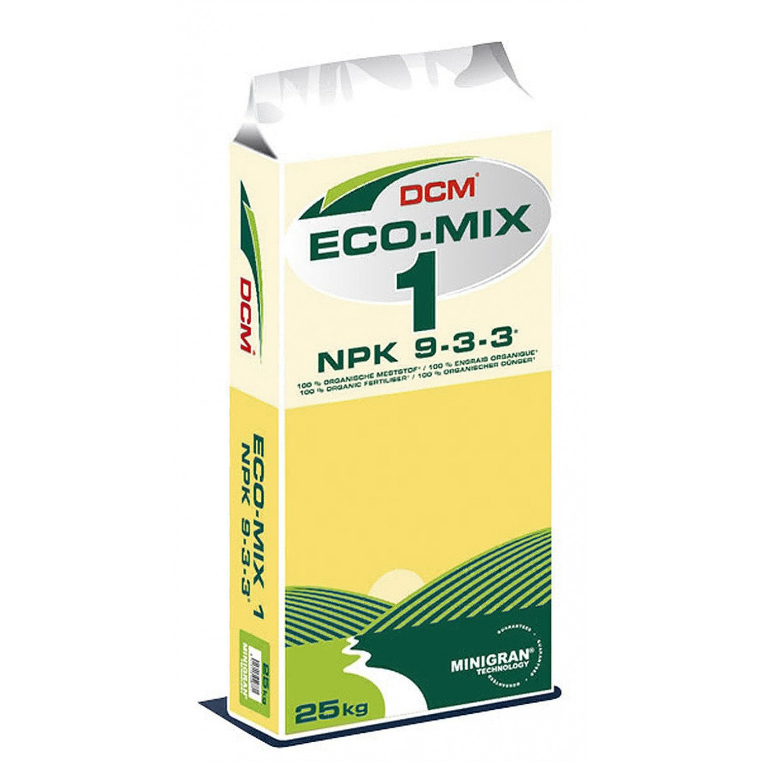 Οργανικό Λίπασμα ECO-MIX 1 DCM (9-3-3) 25 kg | Λιπάσματα Οργανικά Λιπάσματα ECO-MIX 1 DCM (9-3-3) 25 kg