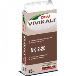 Οργανικό Λίπασμα Vivikali BIO DCM (2-0-20+25%ο.ο.) 25Kg