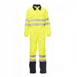 Ολόσωμη Φόρμα Εργασίας PAYPER Κίτρινη Βαμβακερή-Ταινίες