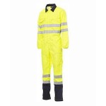 Ολόσωμη Φόρμα Εργασίας PAYPER Κίτρινη Βαμβακερή-Ταινίες