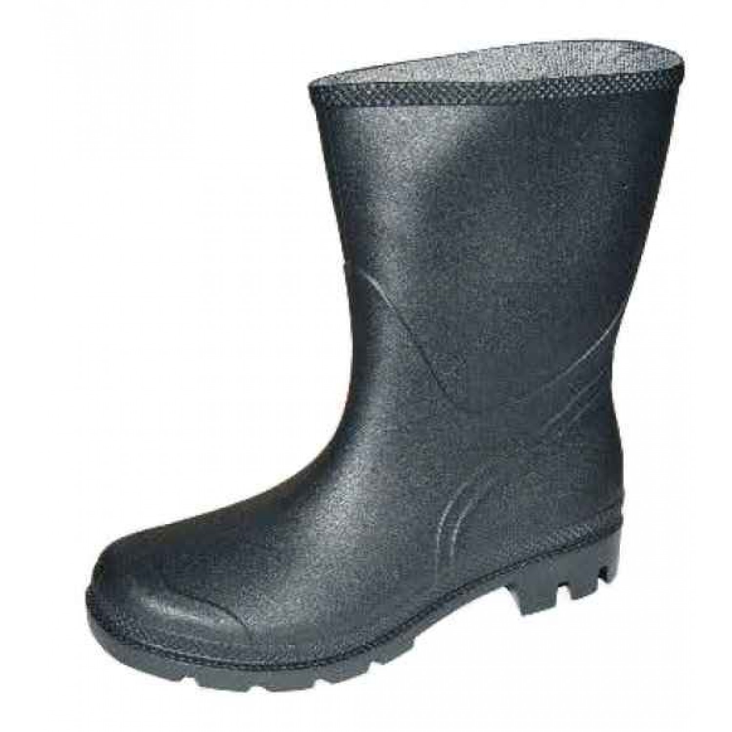 Galoshes PVC Black Short 30cm Italy | Kipogeorgiki