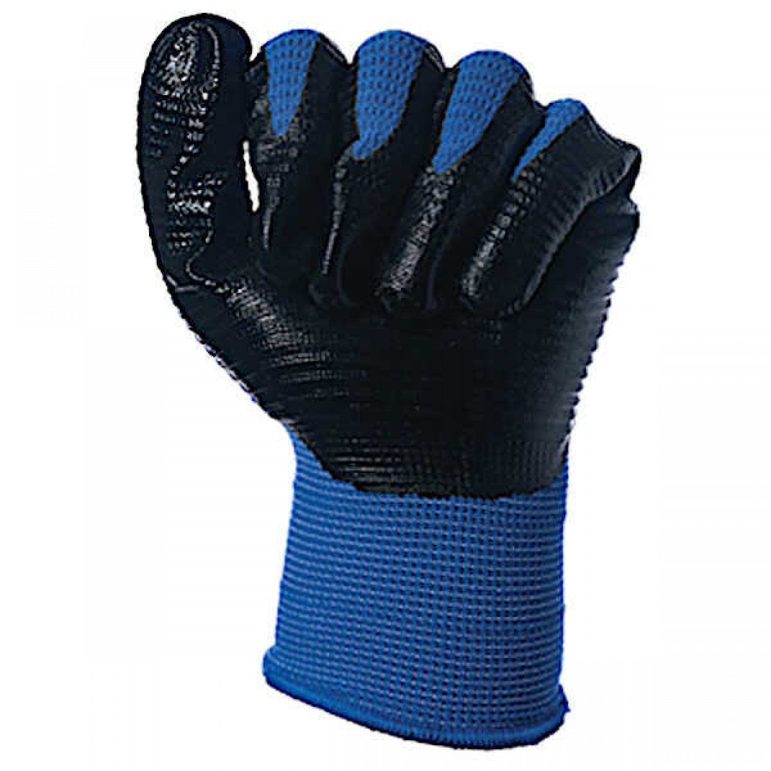 Knitted Ribbed Gloves Nitrile Immersed 074 Knitted Ribbed Gloves Nitrile Immersed 074