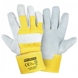 Leather-Cotton Gloves from Split Calf Leather-Cotton Gloves from Split Calf