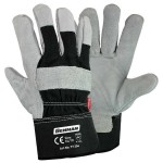 Leather-Cotton Heavy Duty Gloves Benman