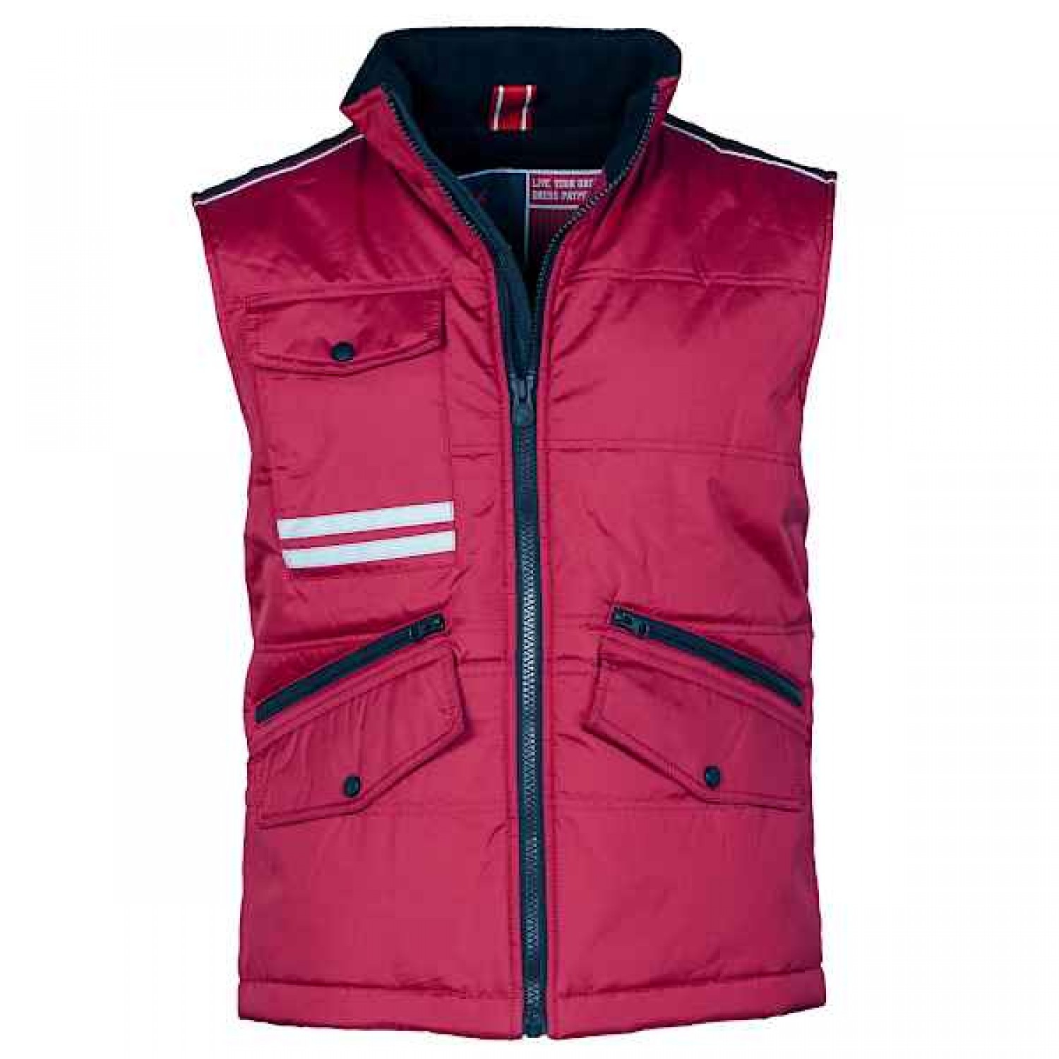 PAYPER Mig 2.0 Waterproof Winter Work Vest Unisex Bordeaux - Visibility Work Vests-Bodywarmers