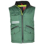 PAYPER Mig 2.0 Waterproof Winter Work Vest Unisex Green- Visibility Work Vests-Bodywarmers
