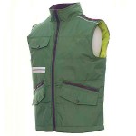 PAYPER Mig 2.0 Waterproof Winter Work Vest Unisex Green- Visibility Work Vests-Bodywarmers