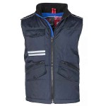 PAYPER Mig 2.0 Waterproof Winter Work Vest Unisex Blue-Blue Navy - Visibility Work Vests-Bodywarmers