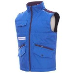 PAYPER Mig 2.0 Waterproof Winter Work Vest Unisex Blue Royal - Visibility Work Vests-Bodywarmers