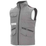 PAYPER Mig 2.0 Waterproof Winter Work Vest Unisex Smoke - Visibility Work Vests-Bodywarmers