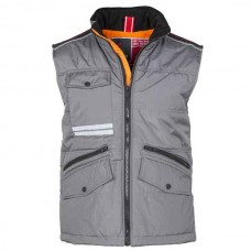 PAYPER Mig 2.0 Waterproof Winter Work Vest Unisex Smoke-Orange - Visibility Work Vests-Bodywarmers