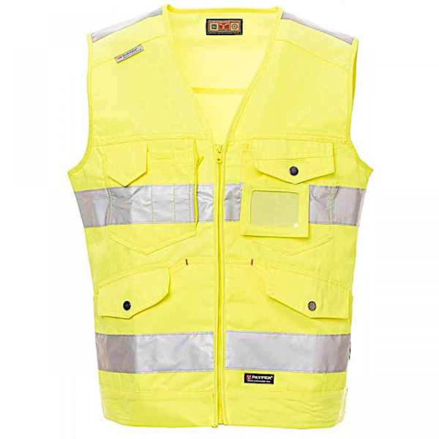 PAYPER Reflective Vest Master Yellow Fluorescent Class 2 - High-Visibility Work Vests-Bodywarmers