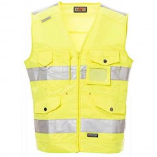 PAYPER Reflective Vest Master Yellow Fluorescent Class 2 - High-Visibility Work Vests-Bodywarmers
