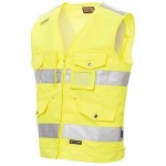 PAYPER Reflective Vest Master Yellow Fluorescent Class 2 - High-Visibility Work Vests-Bodywarmers