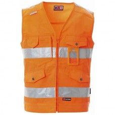 PAYPER Reflective Vest Master Orange Fluorescent Class 2 - High-Visibility Work Vests-Bodywarmers