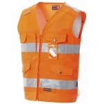 PAYPER Reflective Vest Master Orange Fluorescent Class 2 - High-Visibility Work Vests-Bodywarmers