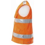 PAYPER Reflective Vest Master Orange Fluorescent Class 2 - High-Visibility Work Vests-Bodywarmers