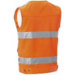 PAYPER Reflective Vest Master Orange Fluorescent Class 2 - High-Visibility Work Vests-Bodywarmers