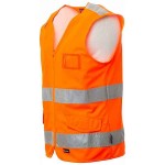 PAYPER Reflective Vest Expert Orange Fluorescent Class 2 - High-Visibility Work Vests-Bodywarmers