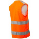 PAYPER Reflective Vest Expert Orange Fluorescent Class 2 - High-Visibility Work Vests-Bodywarmers